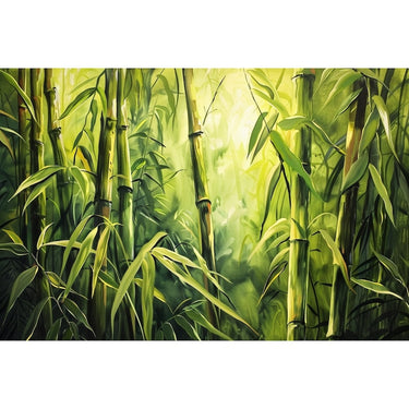 Bamboo Oil Canvas